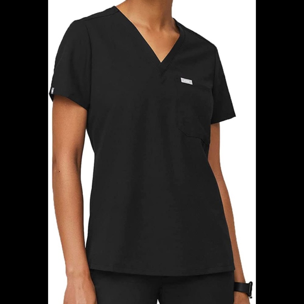 Figs black scrub set